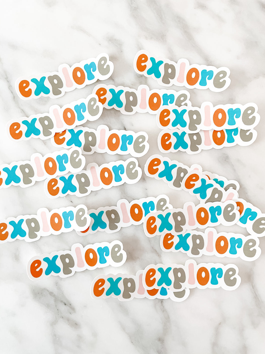 Explore Sticker | All Natural Collection