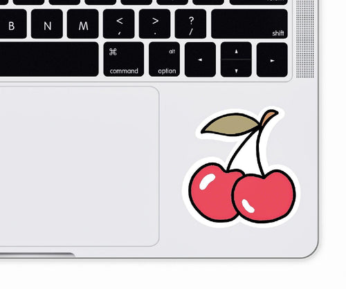 Cherry Sticker | Full Size Sticker | Matte - Shopellasimone